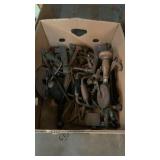 Box of vintage tools