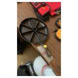 Cast iron cornbread pan