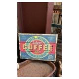 Coffee metal sign