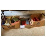 THREE BOXES OF VINTAGE BOOKS