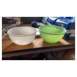 TWO FIREKING BOWLS