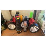 LOT OF FLASHLIGHTS