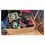 BOX OF VARIOUS PHONE, TABLET CASES