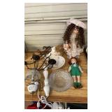 COLLECTOR DOLLS, DISHES, ETC