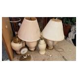 LOT OF VARIOUS LAMPS