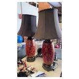 PAIR OF LAMPS