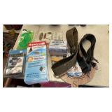 LOT OF MISC, AIR FILTER, BELTS