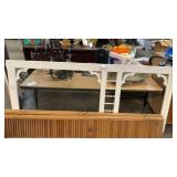 Screen door, screen on bottom