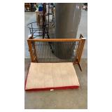 Pet gate & bed
