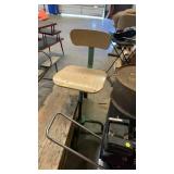 Wooden stool