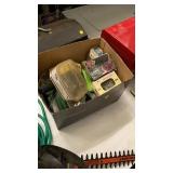 Box of nails, trimmer line, screws,etc