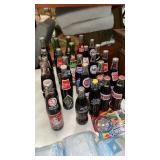 LOT OF VINTAGE GLASS BOTTLES
