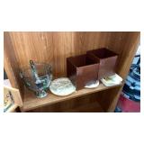 LOT OF DISHES, BOXES