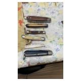 Lot of Pocket Knives