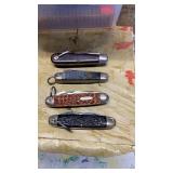 4 Vintage Knives
