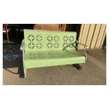 VINTAGE METAL GLIDER