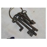 CAST IRON SKELETON KEYS