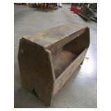 Wooden work bench