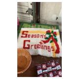2 Christmas rugs