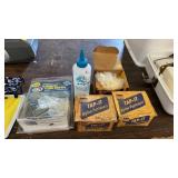 LOT OF NYLON FASTENERS, SQUEEK NO MORE, ETC
