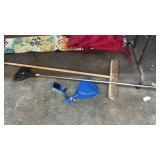 BROOM, RAKE, BRUSH AND DUST PAN