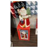 SANTA COOKIE JAR