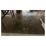 THREE METAL DISPLAYS,HANGERS