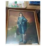 Blue Boy and Pinky  Framed Prints