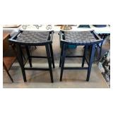 PAIR OF STOOLS, 31" TALL