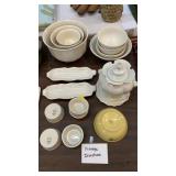 LOT OF VINTAGE IRONSTONE DISHES