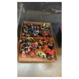 2 Boxes of toy figures