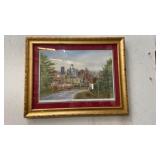 BIRMINGHAM FRAMED PRINT, 28x22"