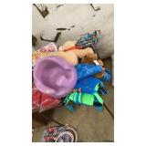 Bumbo seat, bears, kids floaters, etc