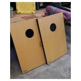 Cornhole Boards, 7 Bags Included