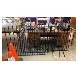 Metal rails