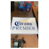 Metal Corona sign