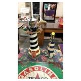 2 Lighthouse figures