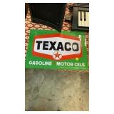 Texaco Metal sign