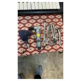 Wrenches & air compressor items, etc