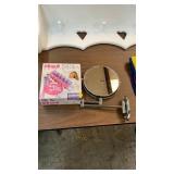 Hot sticks & makeup mirror
