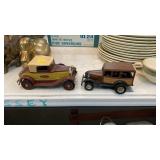 TWO FORD CARS