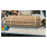 3/4"x18" HICKORY SPINDLES