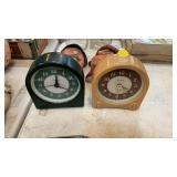 TWO VINTAGE INGERSOLL ALARM CLOCKS