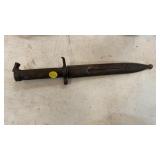MILITARY BAYONET WITH SHEATH