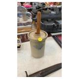 6" TALL CROCK CHURN
