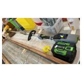 EGO STRING TRIMMER, BATTERY, CHARGER