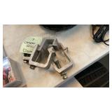 THREE CAMPER SHELL CLAMPS