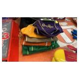 LOT OF 13 CROWN ROYAL BAGS