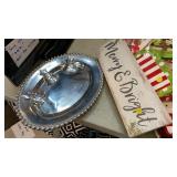 CHRISTMAS PLATTER AND DECOR