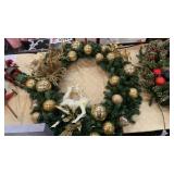 CHRISTMAS WREATH, APPROX 30"